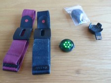 POLAR VERITY HEART RATE SENSOR, TWO CHARGING UNITS & TWO ARM STRAPS, WATERPROOF