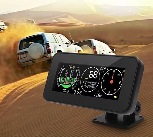 Car digital speed slope meter - car,