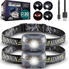 AENNON Rechargeable Head Torch