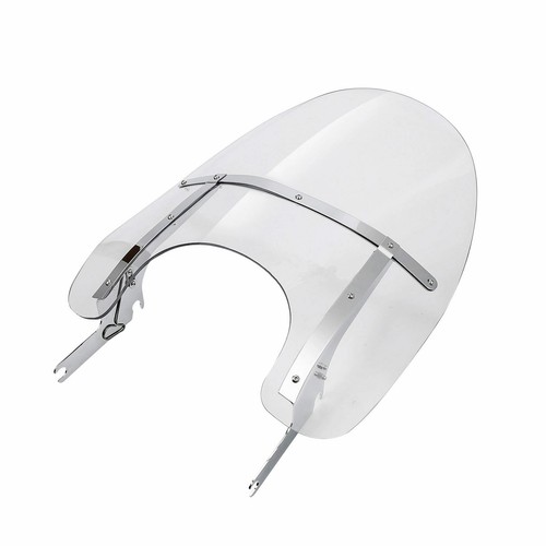 Clear windshield with bracket - clear,