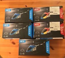 5x Boxed, Faulty Motors, 4DRC, M5 Radio Controlled Helicopters, & Missing Parts 