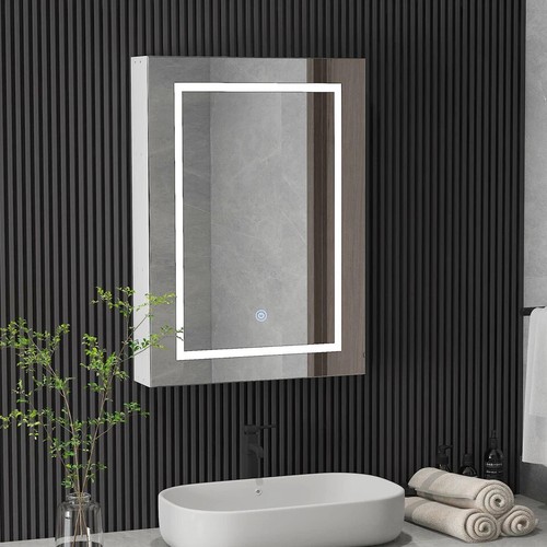 Led bathroom mirror cabinet - led,
