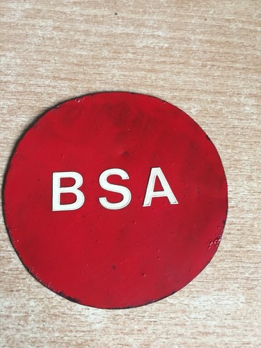 Classic motorcycle bsa badge - motorcycle,