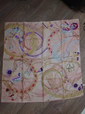 Cartier 100% Silk Square Scarf