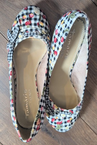Tamaris gingham cherry - ​tamaris,