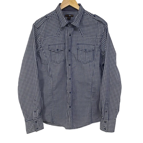 Twice navy white gingham - white,