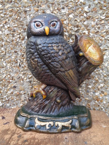 Lovely owl door stop tawny - owl,