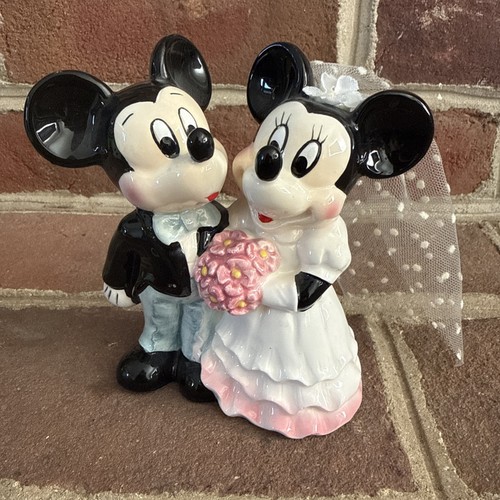 Vtg gift mickey minnie mouse - vtg,