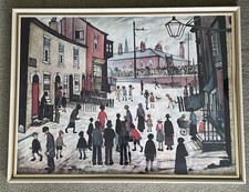Lowry Framed Print Copy Of “ Procession” 1938 spirit of a gathering