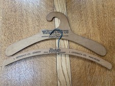 Vintage Wooden Coat Hangers -