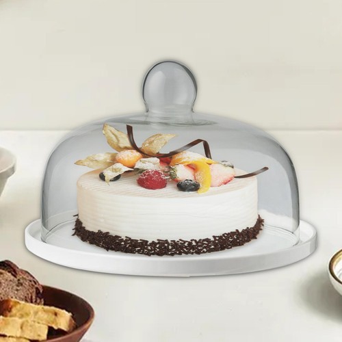 Cake stand glass - stand, cover