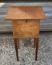 Antique Mahogany Work Box /