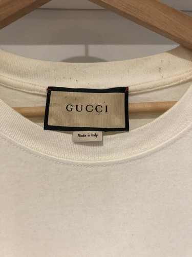 Gucci white blue red shirt - red, t