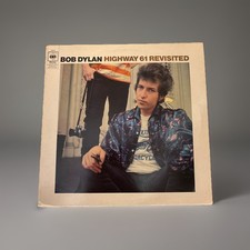 Bob Dylan Vinyl LP 1965 Highway 61 Revisited Early Press A4 B5 CBS 62572 Exc