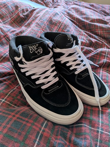 Vans half cab skate black - cab,