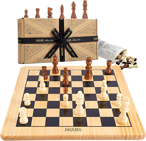 Original wooden chess set - original,