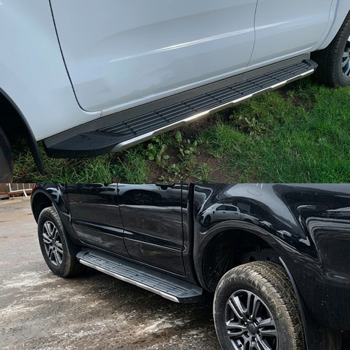 Running boards side steps kit - boards,