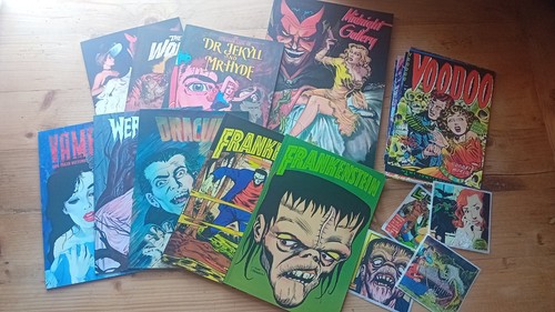 Vintage horror comic bundle - horror,