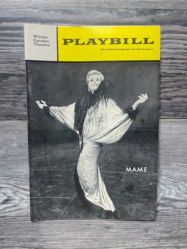 Mame playbill march 1967 - mame,, playbill,