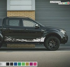 Wrap Door Mud Splash for Ford Ranger Tool Box Roof Rack Flap Ramp 2014 2019 2020