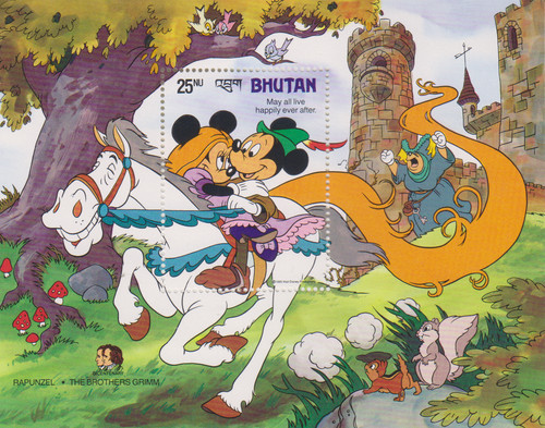 Walt disney bhutan - walt, mnh
