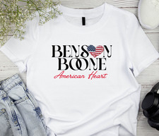 Benson Boone T shirt American Heart Uk Tour 2025 Inspired Kids & Adults Tee top