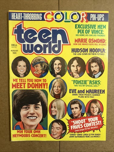 Teen world magazine august - teen,