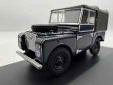 1:76 Oxford Diecast RAF Land Rover Series I 80 Canvas 76LAN180004 - Boxed
