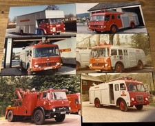 6 x Somerset Fire Brigade Photographs (details below)