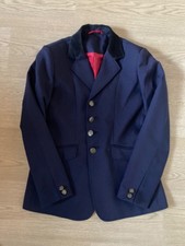 Shires Aston Show Jacket in Navy Size 32” (13-14) in excellent condition
