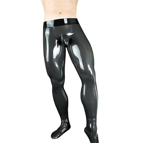 Men latex pants rubber - latex,