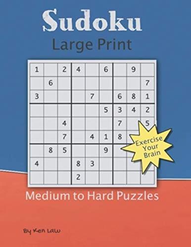 Sudoku large print - sudoku, to
