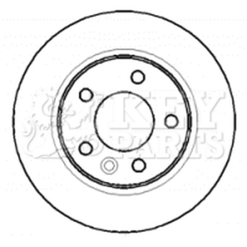 Brake discs vented for vw - brake,