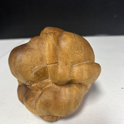 Wooden weeping buddha - weeping,