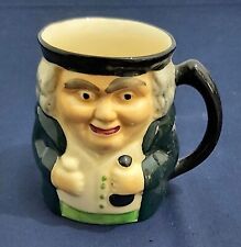 VINTAGE TOBY CHARACTER  JUG / MUG  SHORTER AND SON STAFFORDSHIRE GOOD CONDITION