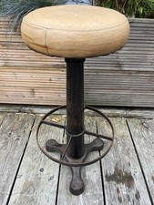 Singer Bar Stool Vintage Iron Retro