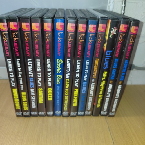 Guitar tuition dvd lick libary - tuition,