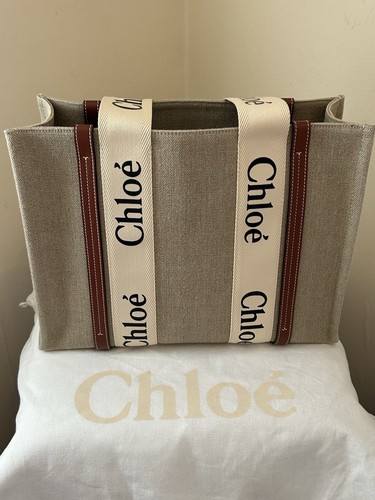 Chloe woody medium tote - medium,
