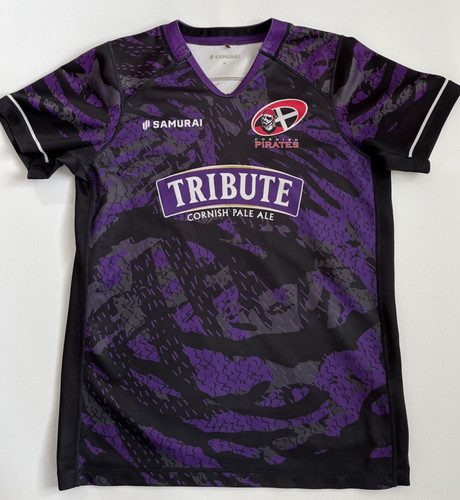 Cornish pirates rugby shirt - rugby,