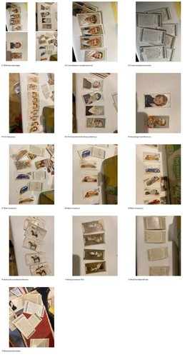 Vintage cigarette cards - vintage,