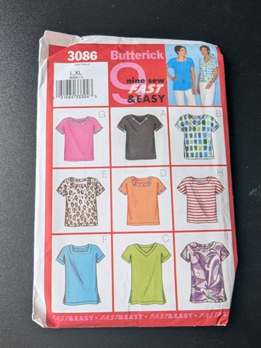 Butterick 3086 ladies - 3086, basics