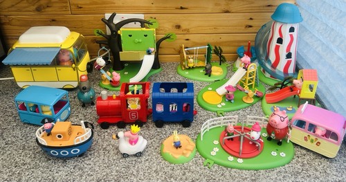 Peppa pig large toy bundle - toy,