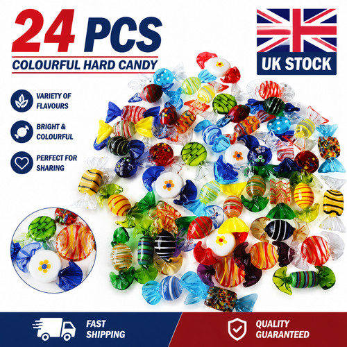 24pcs handmade vintage - vintage, murano