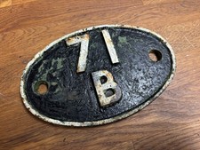 Genuine 71b Shed Plate