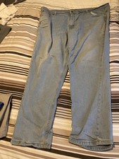 Men's Jeans Light Blue 46w 31