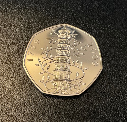 Kew gardens 2009 50p - kew, coin