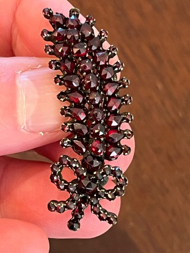 Victorian bohemian garnet - victorian,