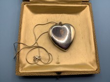 Large Sterling Silver Heart