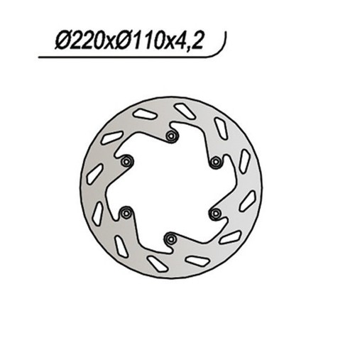 Rear brake disc - rear, exc