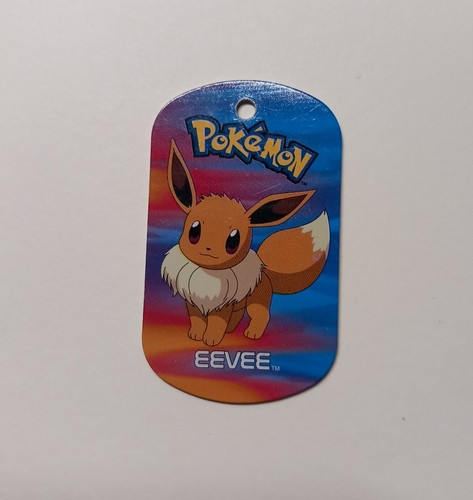 Eevee metal dog tag - metal,